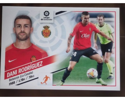 Cromos Liga Este 2022/2023 DANI RODRIGUEZ RCD Mallorca Nº13