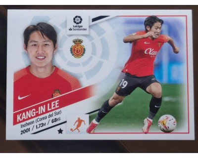 Cromos Liga Este 2022/2023 KANG-IN LEE RCD Mallorca Nº16