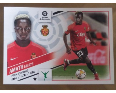 Cromos Liga Este 2022/2023 AMATH NDIAYE RCD Mallorca Nº17A