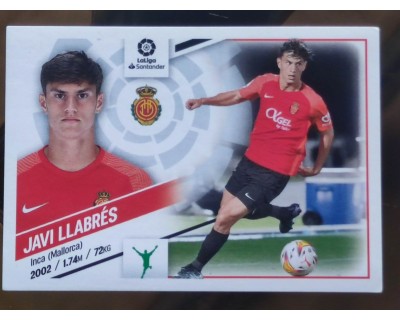 Cromos Liga Este 2022/2023 JAVI LLABRES RCD Mallorca Nº17B