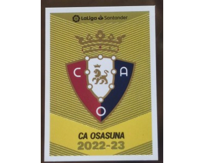 Cromos Liga Este 2022/2023 ESCUDO C. AT Osasuna Nº1