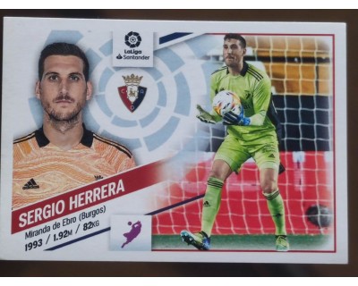 Cromos Liga Este 2022/2023 SERGIO HERRERA CA Osasuna Nº 3