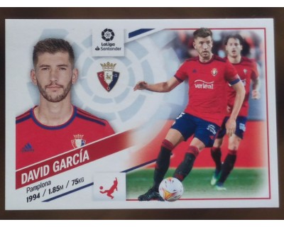 Cromos Liga Este 2022/2023 DAVID GARCIA CA Osasuna Nº 6