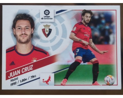 Cromos Liga Este 2022/2023 JUAN CRUZ CA Osasuna Nº8