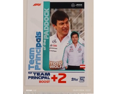 TOPPS TURBO ATTAX 2024 Nº 20