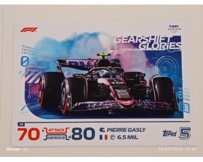 TOPPS TURBO ATTAX 2024 Nº 59