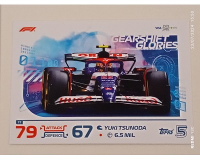 TOPPS TURBO ATTAX 2024 Nº 77