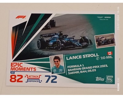 TOPPS TURBO ATTAX 2024 Nº 167