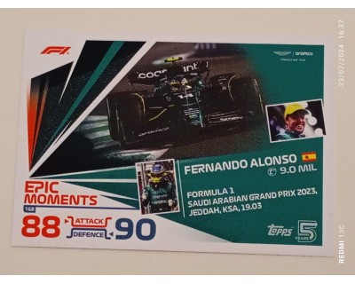 TOPPS TURBO ATTAX 2024 Nº 168