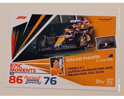 TOPPS TURBO ATTAX 2024 Nº 169