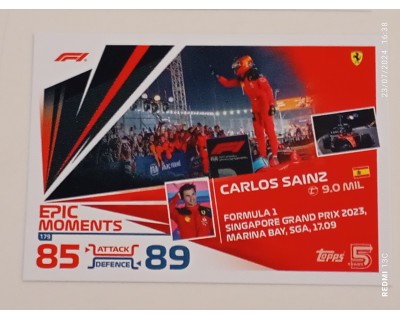 TOPPS TURBO ATTAX 2024 Nº 179