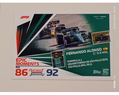 TOPPS TURBO ATTAX 2024 Nº 185