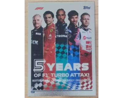 TOPPS TURBO ATTAX 2024 Nº 221