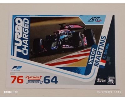 TOPPS TURBO ATTAX 2024 Nº 245