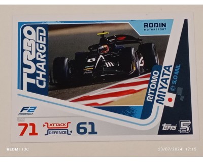 TOPPS TURBO ATTAX 2024 Nº 250