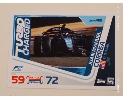 TOPPS TURBO ATTAX 2024 Nº 252