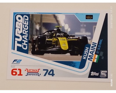 TOPPS TURBO ATTAX 2024 Nº 253