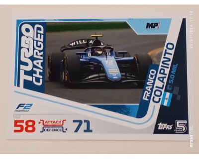 TOPPS TURBO ATTAX 2024 Nº 256