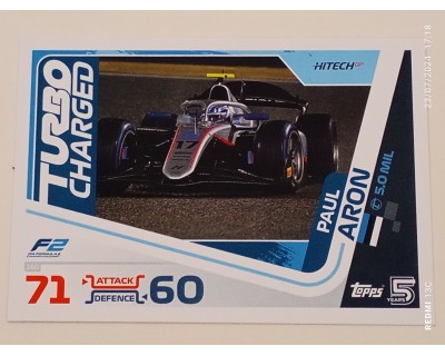 TOPPS TURBO ATTAX 2024 Nº 260