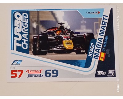 TOPPS TURBO ATTAX 2024 Nº 262