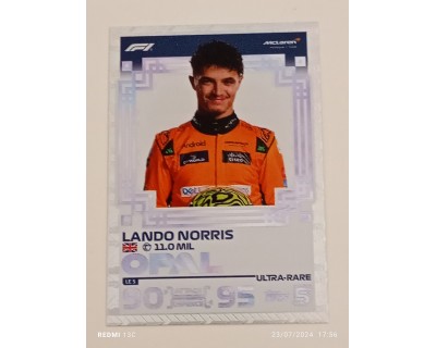 TOPPS TURBO ATTAX 2024 LANDO NORRIS OPAL LE5