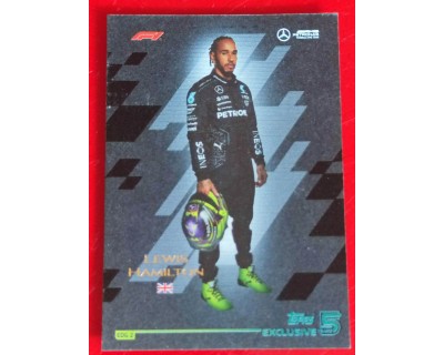 TOPPS TURBO ATTAX 2024 LEWIS HAMILTON EDG2 EXCLUSIVE