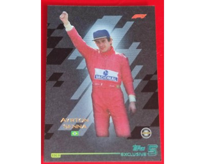 TOPPS TURBO ATTAX 2024 AYRTON SENNA EDG9 EXCLUSIVE