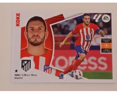 LIGA ESTE 2024/2025 KOKE ATLETICO DE MADRID Nº 11