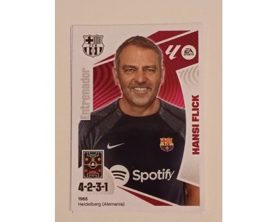 LIGA ESTE 2024/2025 HANSI FLICK FC BARCELONA Nº 2