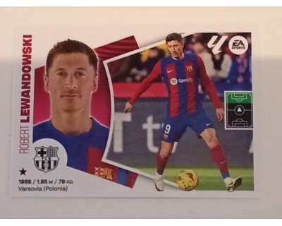 LIGA ESTE 2024/2025 LEWANDOWSKI FC BARCELONA Nº 19