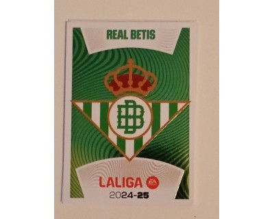 LIGA ESTE 2024/2025 ESCUDO REAL BETIS Nº 1