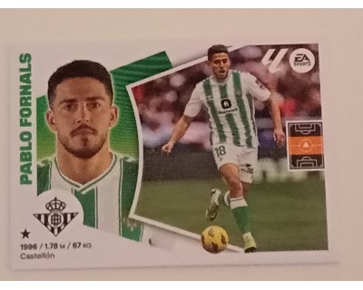 LIGA ESTE 2024/2025 PABLO FORNALS REAL BETIS Nº 12