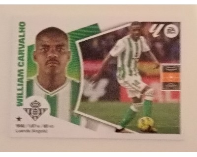 LIGA ESTE 2024/2025 WILLIAM CARVALHO REAL BETIS Nº 14B