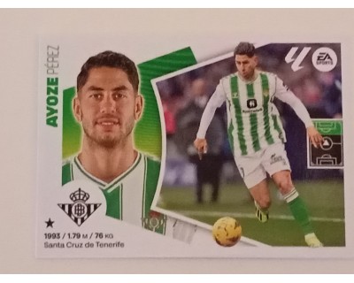 LIGA ESTE 2024/2025 AYOZE REAL BETIS Nº 18