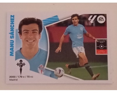 LIGA ESTE 2024/2025 MANU SANCHEZ RC CELTA Nº 10