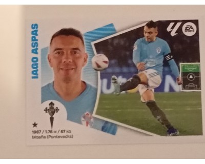 LIGA ESTE 2024/2025 IAGO ASPAS RC CELTA Nº 20