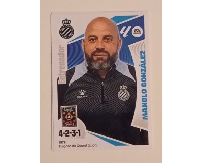 LIGA ESTE 2024/2025 MANOLO GONZALEZ RCD ESPANYOL Nº 2