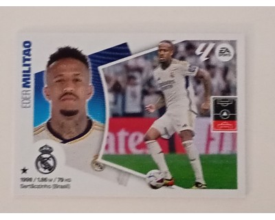 LIGA ESTE 2024/2025 MILITAO REAL MADRID Nº 6