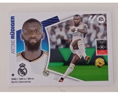 LIGA ESTE 2024/2025 RÜDIGER REAL MADRID Nº 8