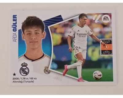 LIGA ESTE 2024/2025 GÜLER REAL MADRID Nº 13A