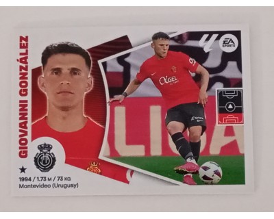 LIGA ESTE 2024/2025 GIOVANNI GONZALEZ RCD MALLORCA Nº 6