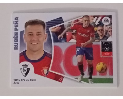 LIGA ESTE 2024/2025 RUBEN PEÑA CA OSASUNA Nº 6