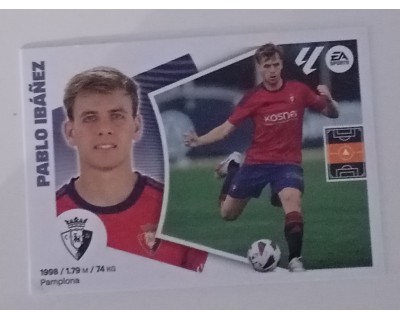 LIGA ESTE 2024/2025 PABLO IBAÑEZ CA OSASUNA Nº 13