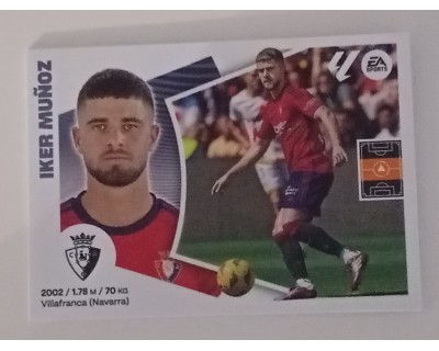 LIGA ESTE 2024/2025 IKER MUÑOZ CA OSASUNA Nº 14