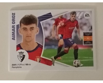 LIGA ESTE 2024/2025 AIMAR OROZ CA OSASUNA Nº 17