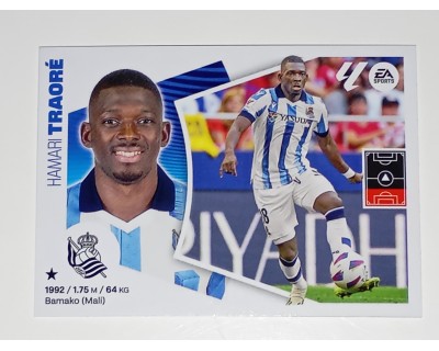 LIGA ESTE 2024/2025 TRAORE REAL SOCIEDAD Nº 5A