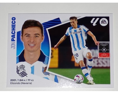 LIGA ESTE 2024/2025 PACHECO REAL SOCIEDAD Nº 9