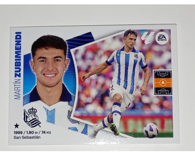 LIGA ESTE 2024/2025 ZUBIMENDI REAL SOCIEDAD Nº 11