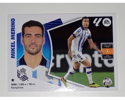 LIGA ESTE 2024/2025 MIKEL MERINO REAL SOCIEDAD Nº 13