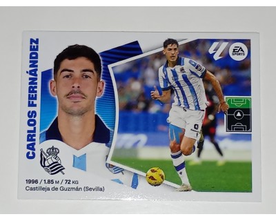 LIGA ESTE 2024/2025 CARLOS FERNANDEZ REAL SOCIEDAD Nº 20B